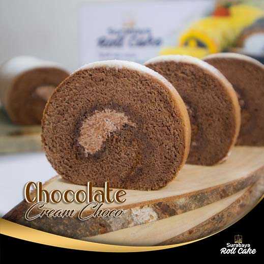 Oleh Oleh Khas Surabaya Roll Cake Chocolate Cream Choco