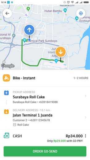Delivery oleh oleh khas surabaya online